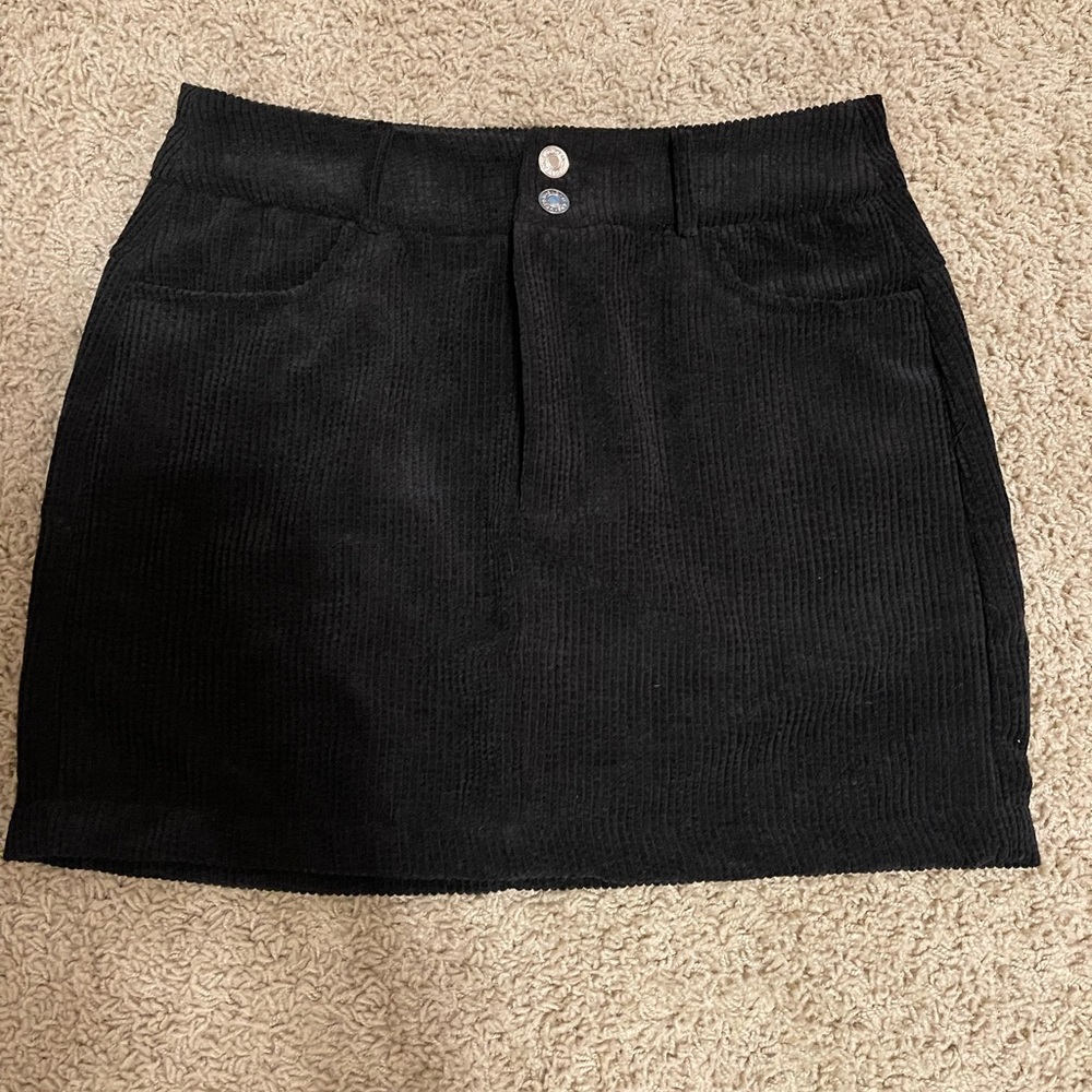 Corduroy skirt
